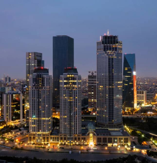 İş Bankası Kuleleri – Kule 2 & 3 Yangın Hatları